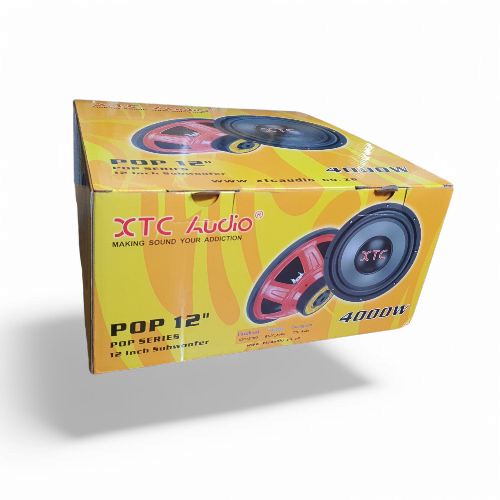 XTC SUBWOOFER12" 4000W SVC BLACK/GREY - Image 4